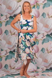 Cotton Wrap - Magnolia Frenzy