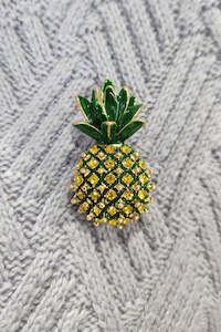 Necklaces: Pineapple Brooch