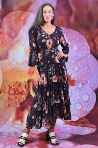 Matilda Dress - Purple Flora | SALE