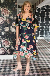 Loveable Dress - Black Floral | SALE