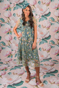 Lace Dresses: Allure Lily Dress - Mint | SALE