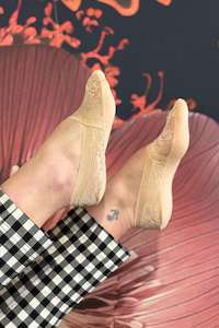 Marley Lace Sockettes - Nude | PRE ORDER EARLY OCTOBER