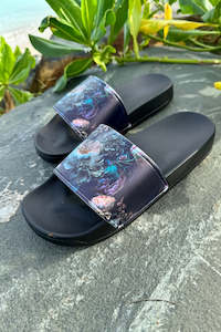 Footwear: Pastel Dream Slides - SALE