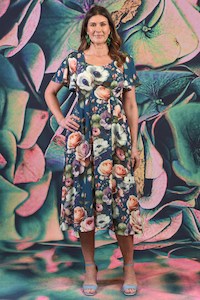 Sybil Dress - Anemone Winter