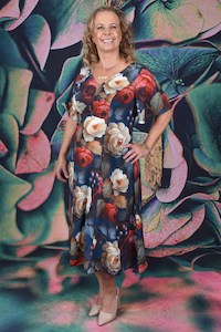 Allure Ali Dress - Fruitful Rose