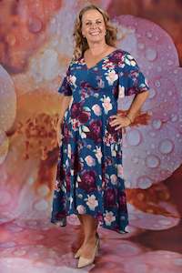 Mob Mog Luxe Collection: Dancing In The Moonlight Dress - Flower Daze