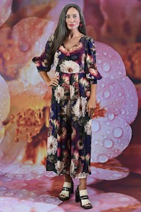 Mob Mog Luxe Collection: Lucy Lily Jumpsuit - Lovers Bouquet | SALE