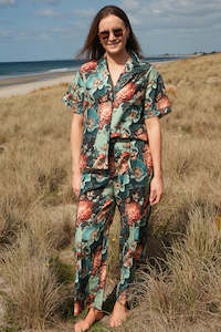 Managers Edit: April Pants - Blue Bloom | SALE