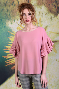 Dayna Top - Plain Pink | SALE