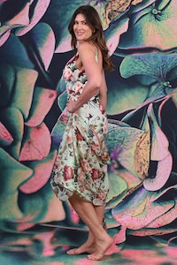Cotton Wrap - Teddy Rose