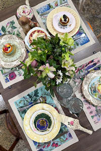 Gifting Collection: Botanical Floral Placemat Set