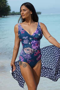 Lily Floriana Bather - Navy | SALE