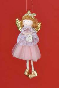 Wholesler Availability: AS Xmas Francie Angel - Pink