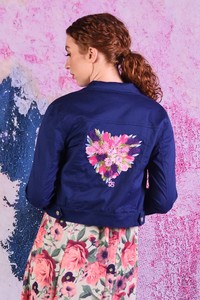DJ Blue Star Jacket -Blue