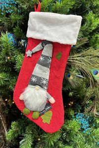 Gifting Collection: AS Knit Santa Stocking - Red | SALE
