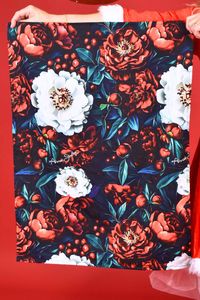 AS Tea Towel - Navy Merry Bloom | PRE ORDER MID NOVEMBER
