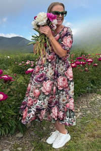 Curve Collection: Liberty Dress - Petal Poem