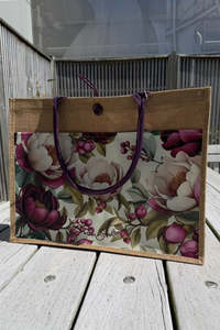 Gifting Collection: Jute Bag - Crimson Whisper