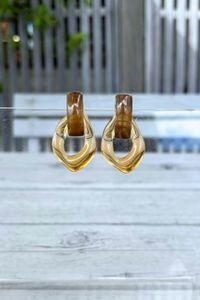 Necklaces: Twiggy Hoops - Gold