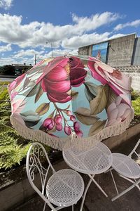 Gifting Collection: AS Beach Umbrella - Crimson Whisper