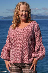 Cardis Jumpers: Izzy Freya Sweater - Brick