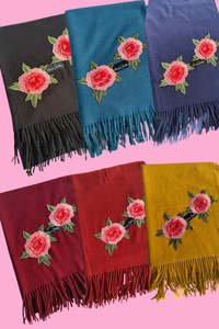 Scarves Hats: Leah Eden Scarf - Multi Colours