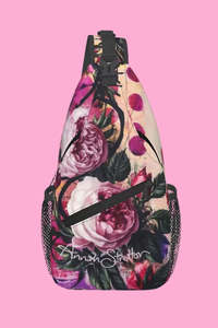 Bags Luggage: Crossbody Sling Bag - Floral Crown | PRE ORDER MID JULY