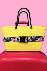 Bags Luggage: Luggage Strap - Jungle Mulberry