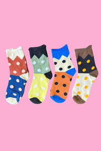 Colour Me Dotty Socks - Multi Pack Of 4