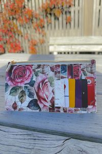 Bags Luggage: Petite Wallet - Heart Rose