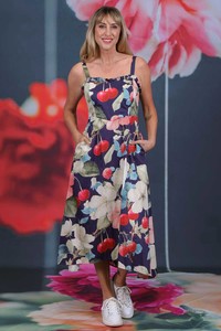 Cotton Dresses: Dance with Me Dress - Blossom Party | PRE ORDER - Arriving Early August