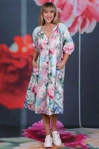 Cotton Dresses: Jasmine Bambi Dress - Wild Essence