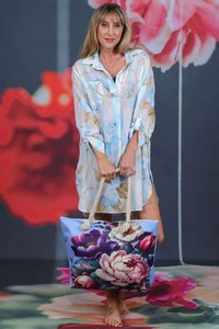 Cotton Dresses: Maisie Shirt - Rose Lane - Blue | PRE ORDER - Arriving End Early August