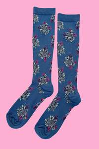 Footwear: AS Compression Socks - Flower Festival | PRE ORDER MID OCT