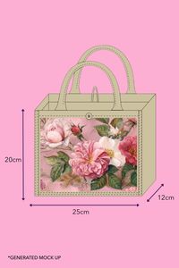 Bags Luggage: Show Rose Baby Jute Bag | PRE ORDER LATE NOV