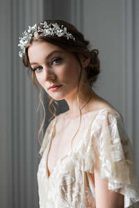 Accessories: Myrtle Tiara | Silver