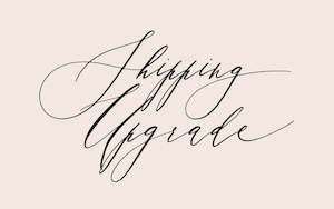 Accessories: Post Purchase Shipping Upgrade to from EMS to FedEx