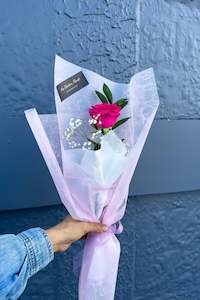 Products: Single Hot Pink Rose