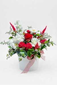 Red & White Arrangement