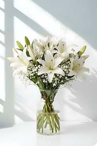 White Lily Bouquet