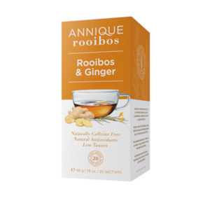 Rooibos Amp Herbal Teas: Rooibos & Ginger Tea (Detox) 20 teabags