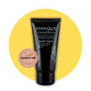 Velvet Touch SPF20 Foundation 'Caramel Silk' 30ml