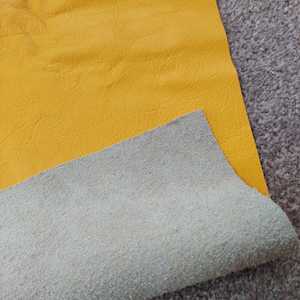 Leather: Yellow Leather Pieces
