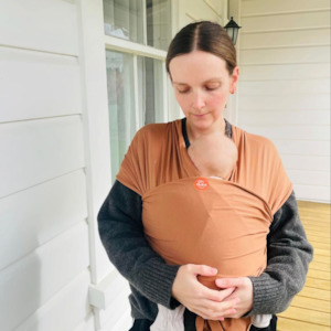 Baby Wraps: Ohbubs Baby Wrap - Chestnut