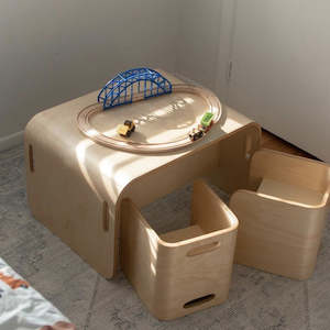 Kids Furniture: Ohbubs Kids Table and Chairs - Pre-Order