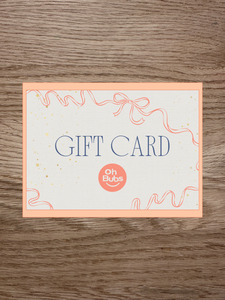 Products: Ohbubs Gift Card