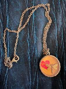 Antelope Jewellery: Dragonfly Love necklace