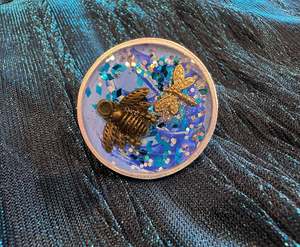 Antelope Jewellery: Bee & Dragonfly ring