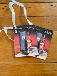 Bespoke Art And Design: Bespoke Scotch Whisky Drink Coaster Gift Tags Set of Two