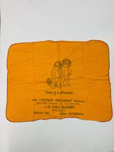 Kiwiana: Vintage naughty advertising cloth